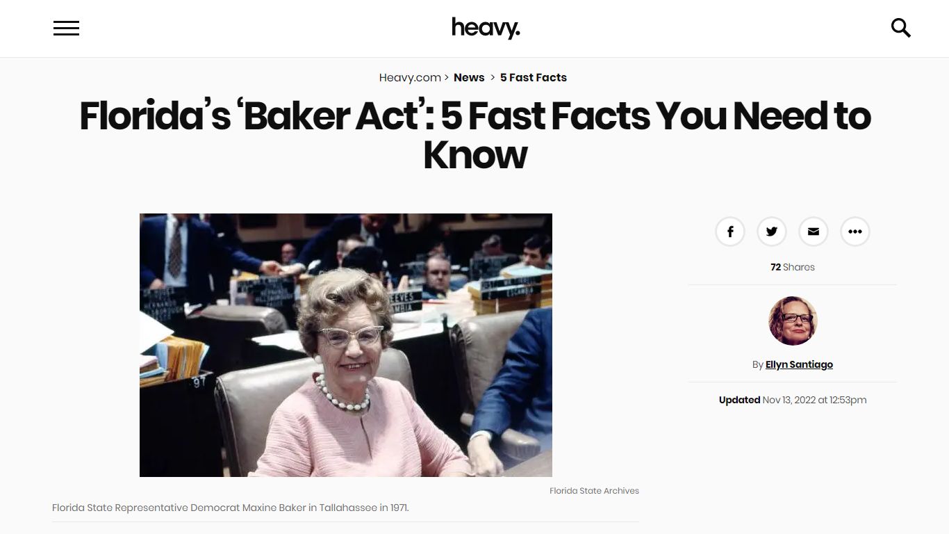 Florida's 'Baker Act': 5 Fast Facts You Need to Know - Heavy.com